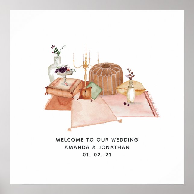 Póster Dusty Boda bohemio en el santuario de otoño (Frente)