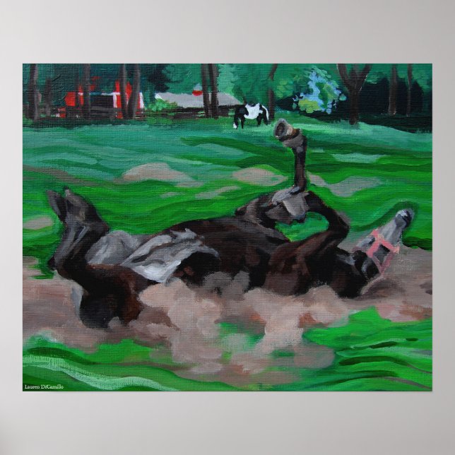 Póster Dusty Horse (Frente)