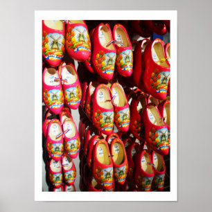 Póster Dutch clogs