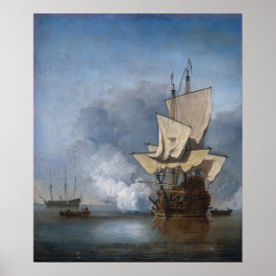 Póster Dutch Frigate