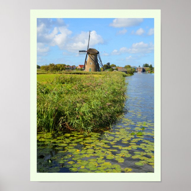 Póster Dutch landscape (Frente)