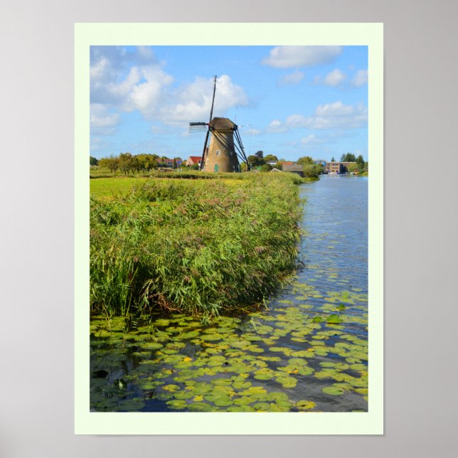 Póster Dutch landscape (Frente)