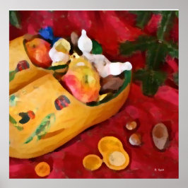 Póster Dutch_shoes_ Feliz Navidad