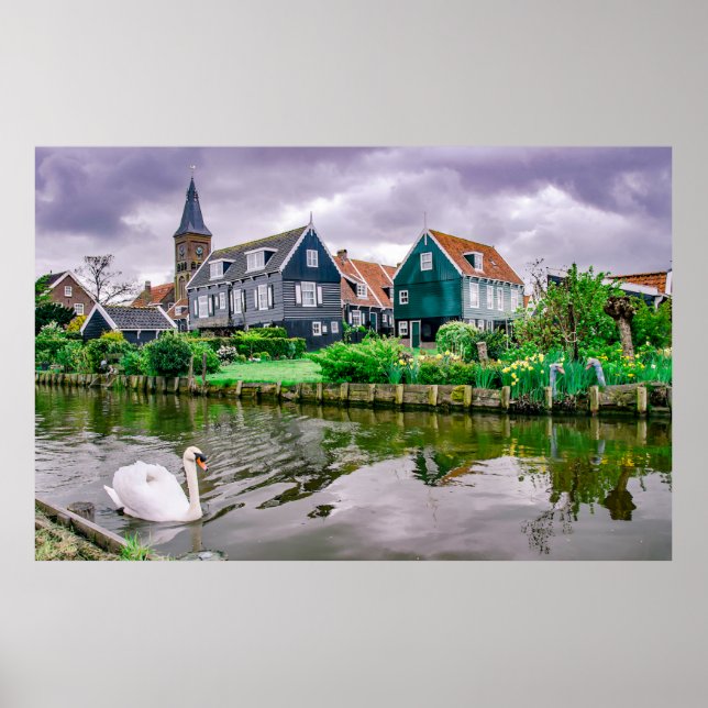 Póster Dutch Village Marken (Frente)