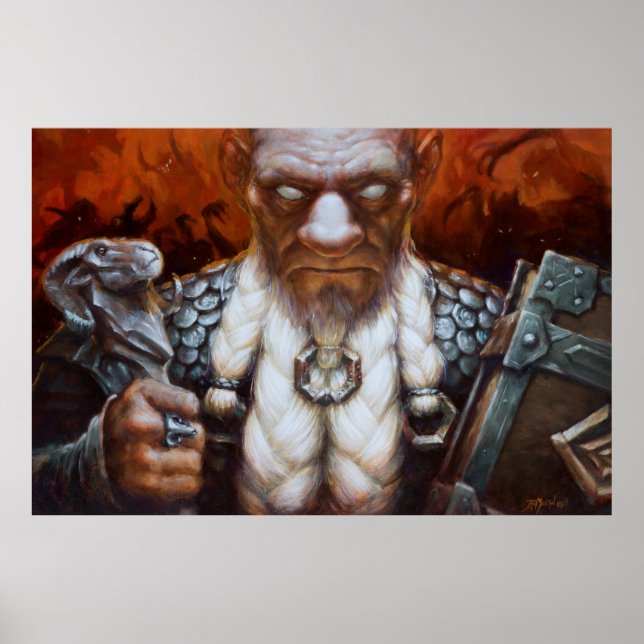 Póster Dwarf Magic (Frente)