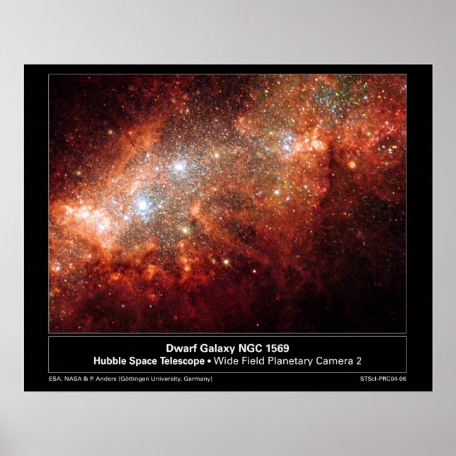 Póster DwarfGalaxy-NGC1569-2004-06a (Frente)