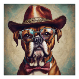 Póster Dwight The Boxer