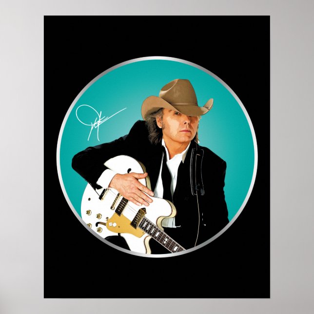 Póster Dwight Yoakam Signature Gift Para Los Fans.png (Frente)
