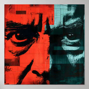 Póster Dystopian Watcher