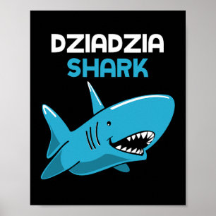 Póster Dziadzia Shark Gratuito de la familia