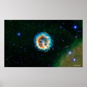 Póster E0102, Agregar una nueva dimensión a una explosión
