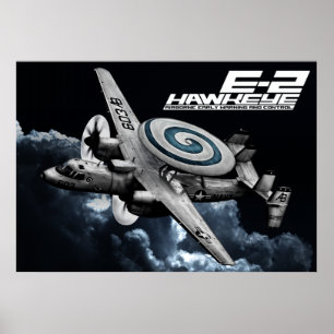 Póster E-2 Hawkeye