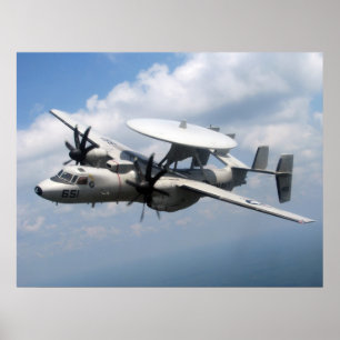 Póster E-2C Hawkeye
