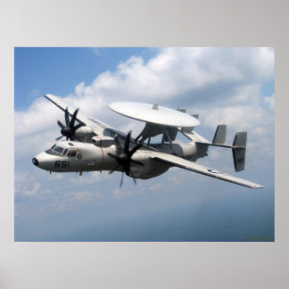 Póster E-2C Hawkeye