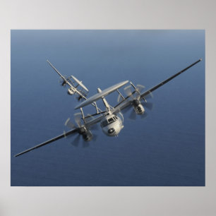 Póster E-2C Hawkeye