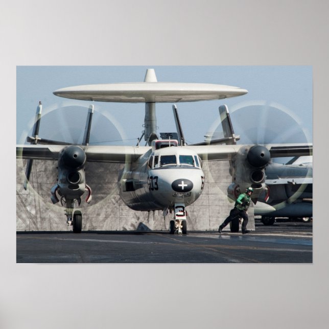 Póster E-2C Hawkeye (Frente)