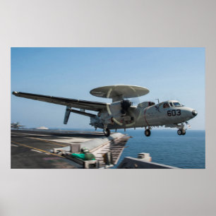 Póster E-2C Hawkeye