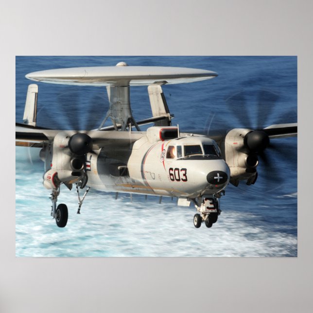 Póster E-2C Hawkeye (Frente)