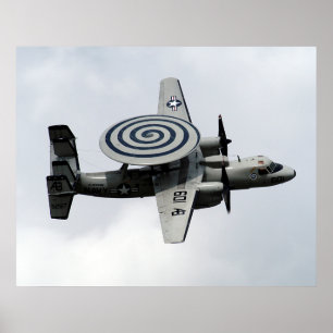 Póster E-2C Hawkeye