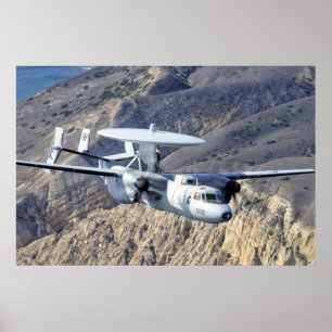 Póster E-2C Hawkeye