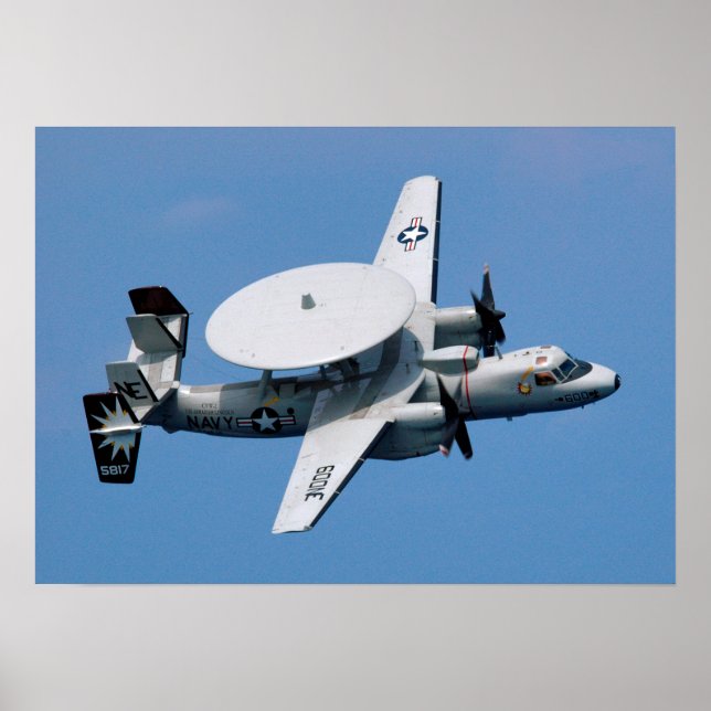 Póster E-2C Hawkeye (Frente)