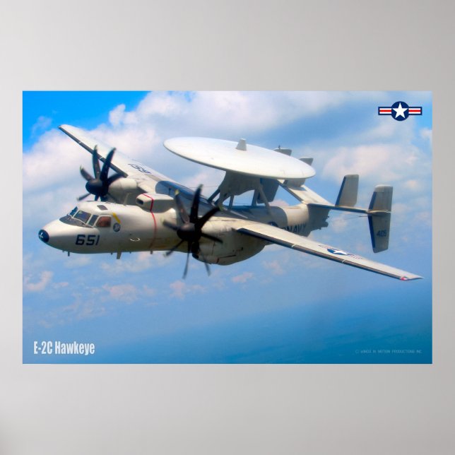 PÓSTER E-2C HAWKEYE (Frente)
