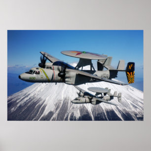 Póster E-2C Hawkeye