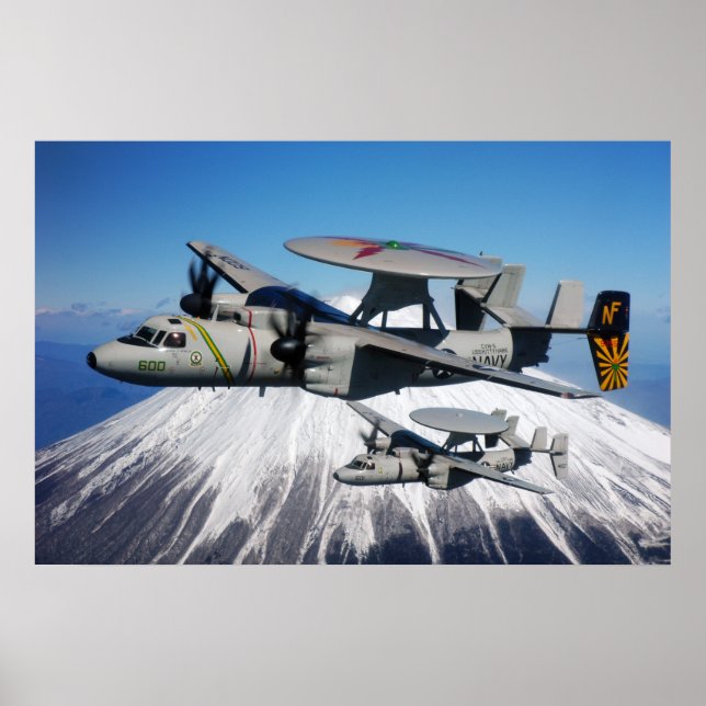 Póster E-2C Hawkeye (Frente)