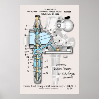 Póster E-61 50º aniversario 24"x36"