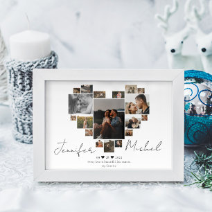 POSTER E IMPRESIÓN DE LA COLLAGE CARDÍACA ANIVERSA