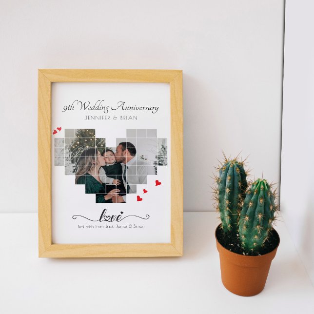 POSTER E IMPRESIÓN DE LA COLLAGE CARDÍACA ANIVERSA (Subido por el creador)