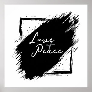 Póster e Impresiones de Amor y Paz