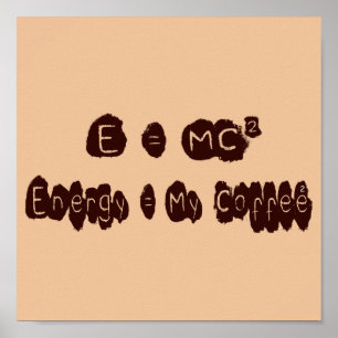 PÓSTER E = MC2