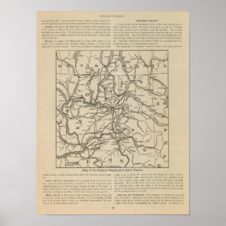 Póster E Washington Idaho