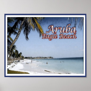 Póster Eagle Beach - Aruba - Poster