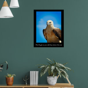 Póster Eagle Design Motivation Inspirador Poster