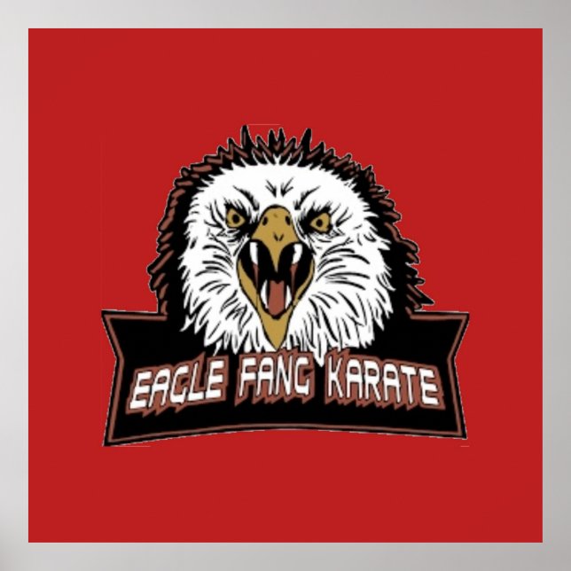Póster Eagle Fang Karate (Frente)