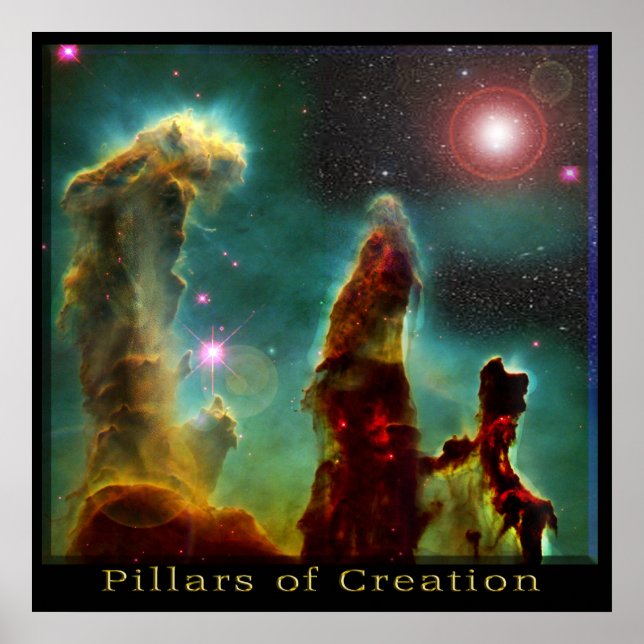 Póster Eagle Nebula poster (Frente)