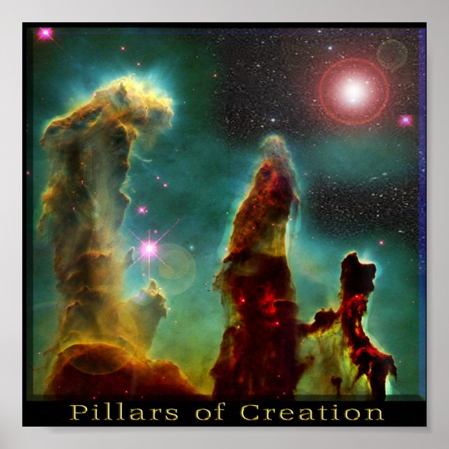 Póster Eagle Nebula poster (Frente)