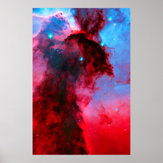 Póster Eagle Nebula Stellar Spires (Frente)