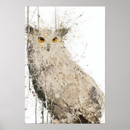 Póster Eagle Owl