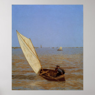 Póster Eakins - Empezando luego del tren