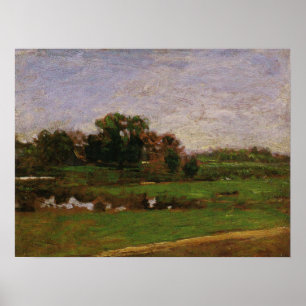 Póster Eakins - Estudio para The Meadows