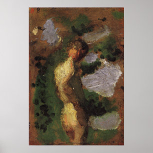 Póster Eakins - Estudio para The Swimming Hole