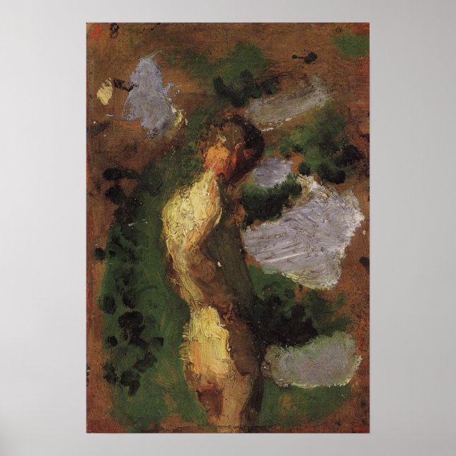 Póster Eakins - Estudio para The Swimming Hole (Frente)