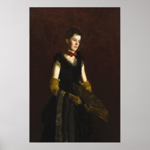 Póster Eakins - Letitia Wilson Jordan