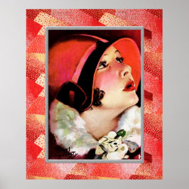 Póster Earl Christy Flapper Poster