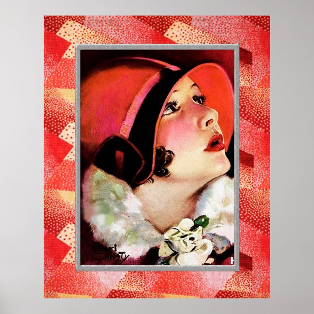 Póster Earl Christy Flapper Poster (Frente)