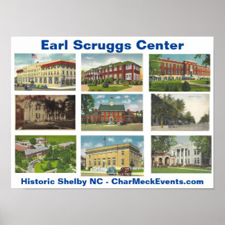 Póster Earl Scruggs Center Poster