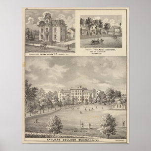 Póster Earlham College, Richmond